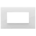 VIMAR SPA - VIW19654.B66 Placca Classic 4M Reflex ghiaccio t.look