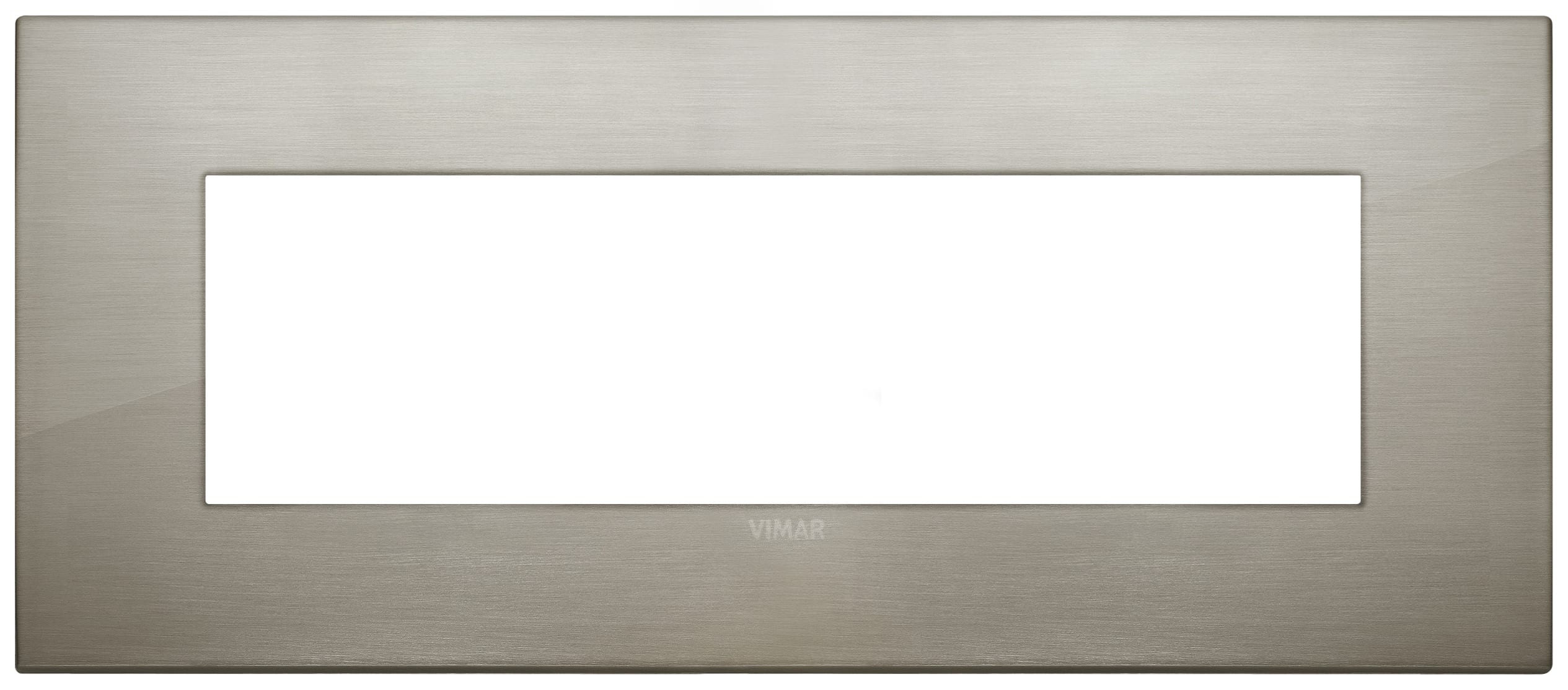 VIMAR SPA VIW19657.08 PLACCA CLASSIC 7M ACCIAIO SPAZZOLATO