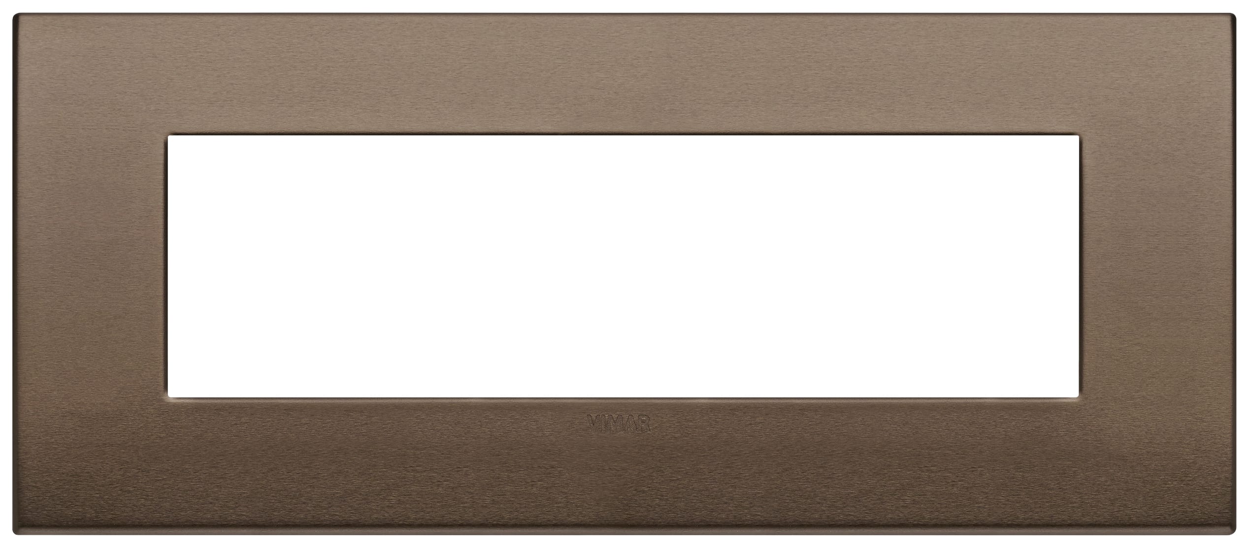VIMAR SPA - VIW19657.17 PLACCA CLASSIC 7M BRONZO SCURO