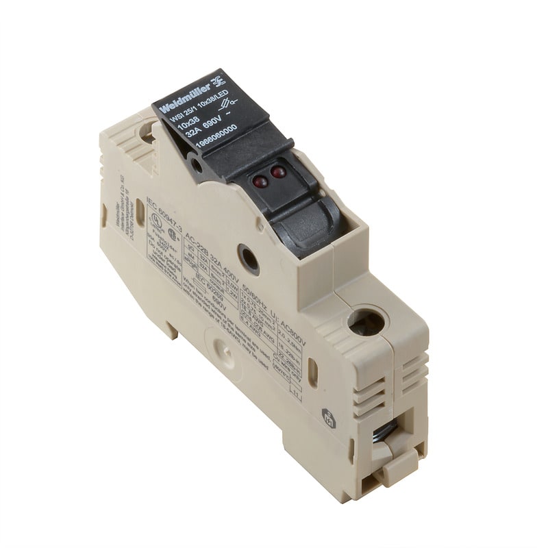 WEIDMULLER WEI1966060000 WSI 25/1 10X38/LED 690V