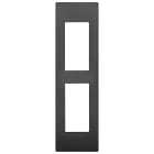 VIMAR SPA - VIW19667.71 Placca Classic 2MP nero