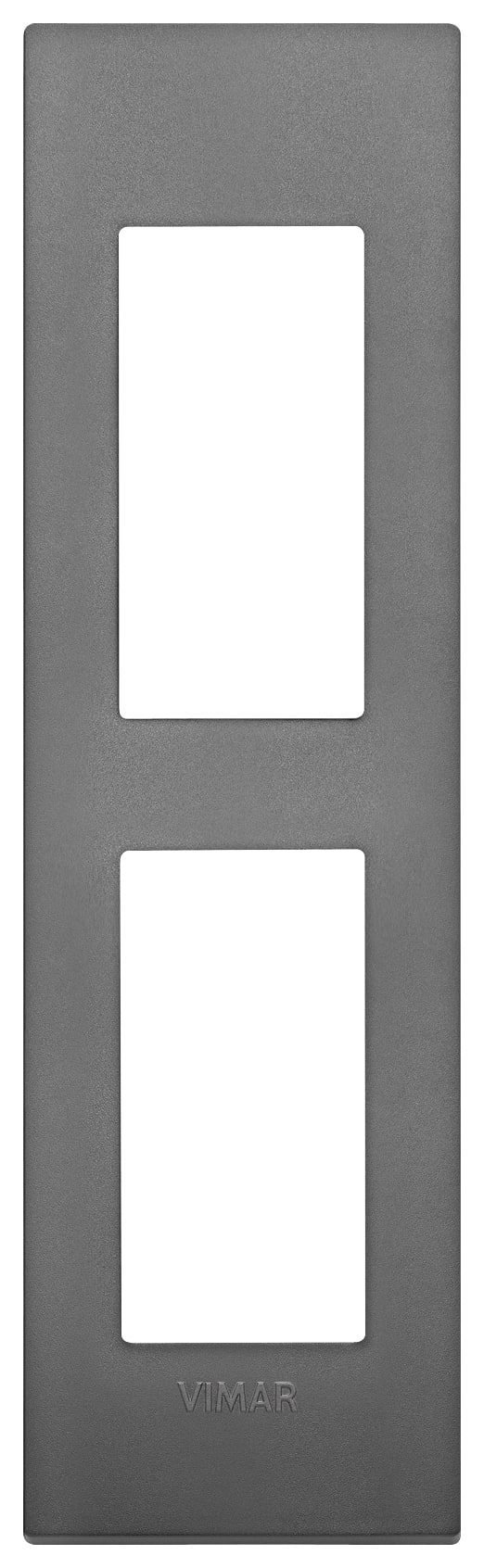 VIMAR SPA - VIW19667.72 Placca Classic 2MP grigio