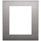 VIMAR SPA - VIW19668.10 Placca Classic 8M nichel nero