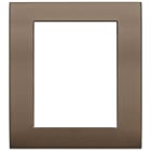 VIMAR SPA - VIW19668.17 PLACCA CLASSIC 8M BRONZO SCURO