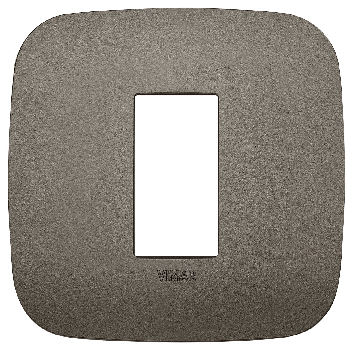 VIMAR SPA - VIW19671.80 Placca Round 1M Metal