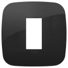 VIMAR SPA - VIW19671.81 Placca Round 1M nero