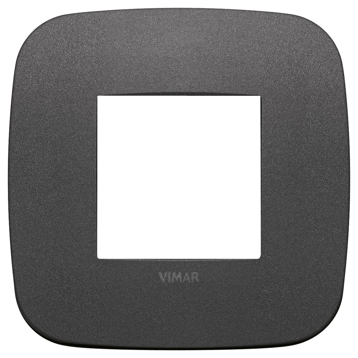 VIMAR SPA VIW19672.21 PLACCA ROUND 2M GRAFITE MATT
