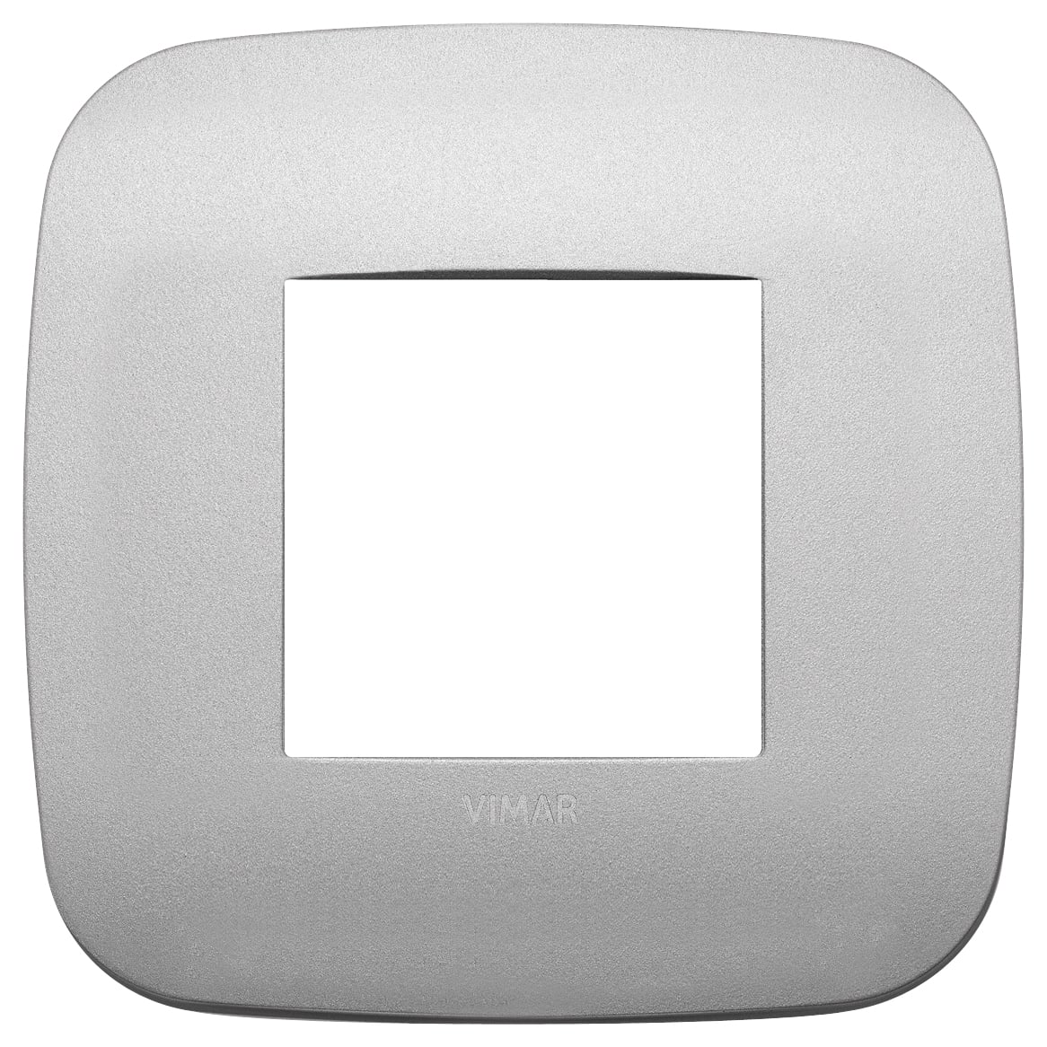 VIMAR SPA VIW19672.23 PLACCA ROUND 2M ARGENTO MATT