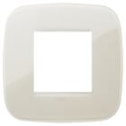 VIMAR SPA VIW19672.67 PLACCA ROUND 2M REFLEX AVORIO