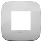 VIMAR SPA - VIW19672.89 PLACCA ROUND 2M SILVER