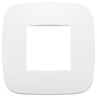 VIMAR SPA - VIW19672.B26 PLACCA ROUND 2M POLAR MATT TOTAL LOOK