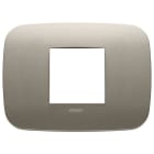 VIMAR SPA - VIW19682.13 PLACCA ROUND 2MC CHAMPAGNE MATT