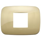 VIMAR SPA - VIW19682.27 PLACCA ROUND 2M CENTRALI ORO