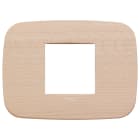 VIMAR SPA - VIW19682.53 Placca Round 2M centrali acero