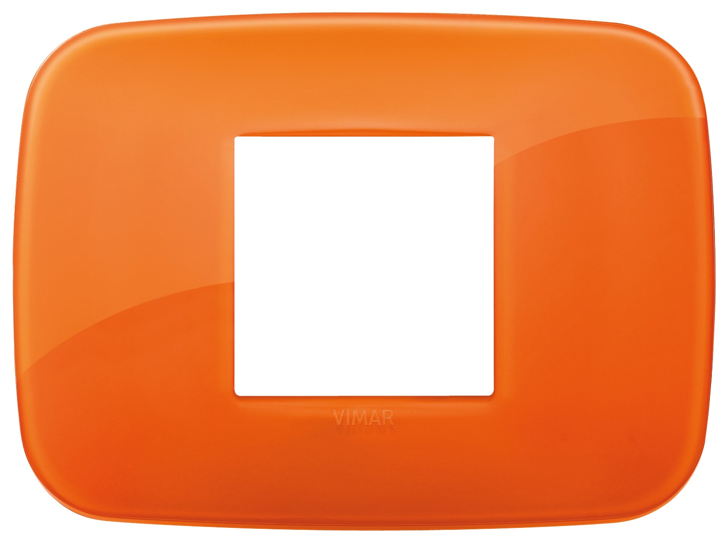 VIMAR SPA VIW19682.63 PLACCA ROUND 2M CENTRALI REFLEX ORANGE