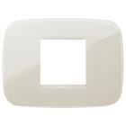 VIMAR SPA VIW19682.67 PLACCA ROUND 2M CENTRALI REFLEX AVORIO