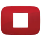 VIMAR SPA - VIW19682.85 PLACCA ROUND 2M CENTRALI ROSSO