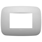 VIMAR SPA - VIW19683.23 PLACCA ROUND 3M ARGENTO MATT