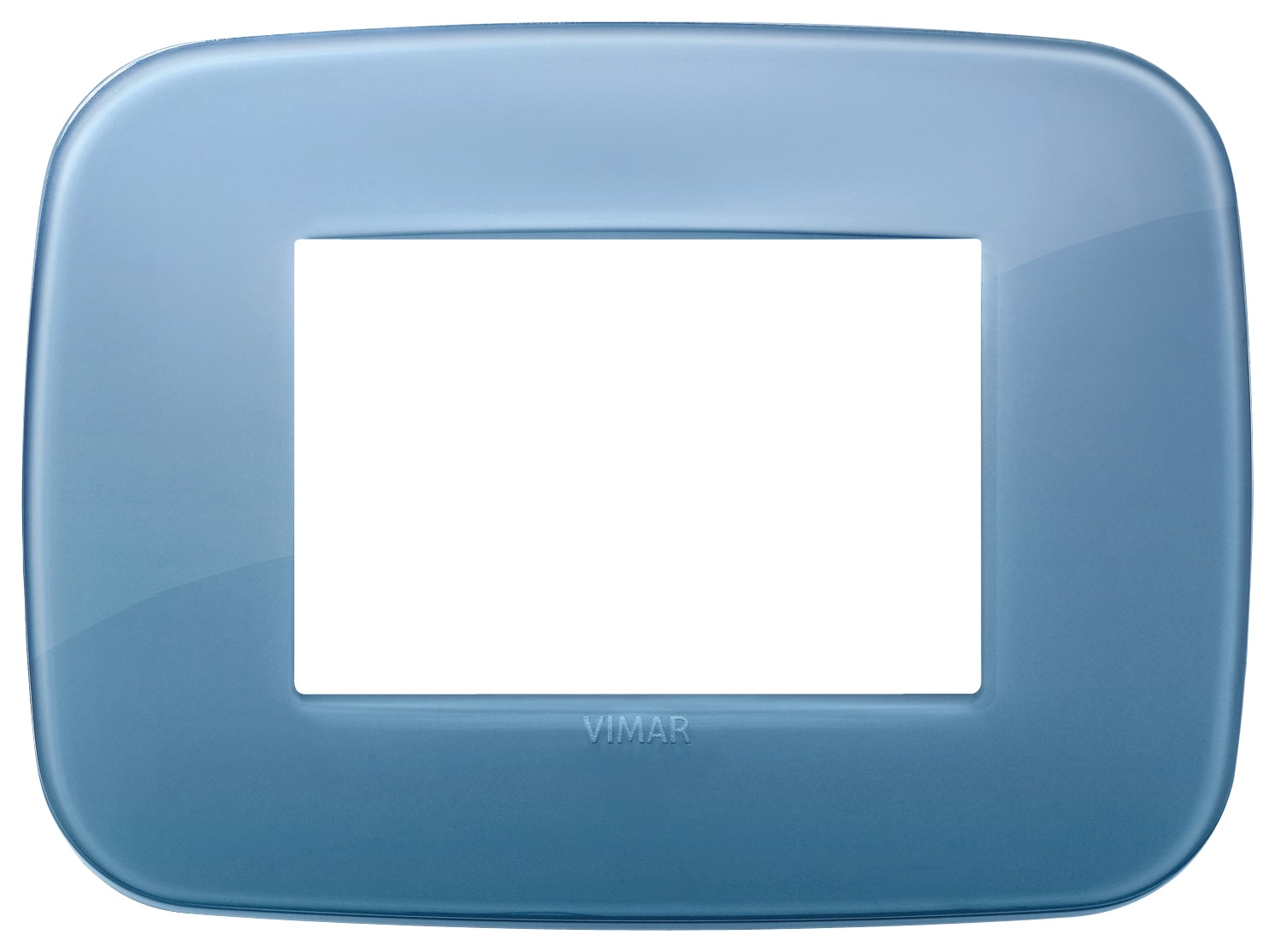 VIMAR SPA - VIW19683.64 Placca Round 3M Reflex oltremare