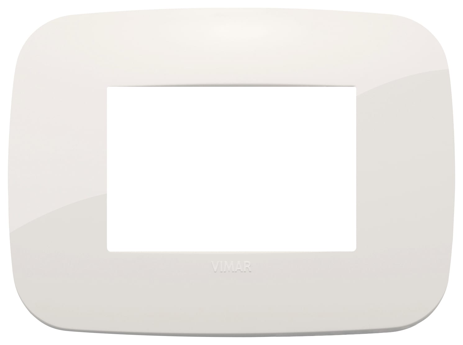 VIMAR SPA - VIW19683.83 Placca Round 3M avorio