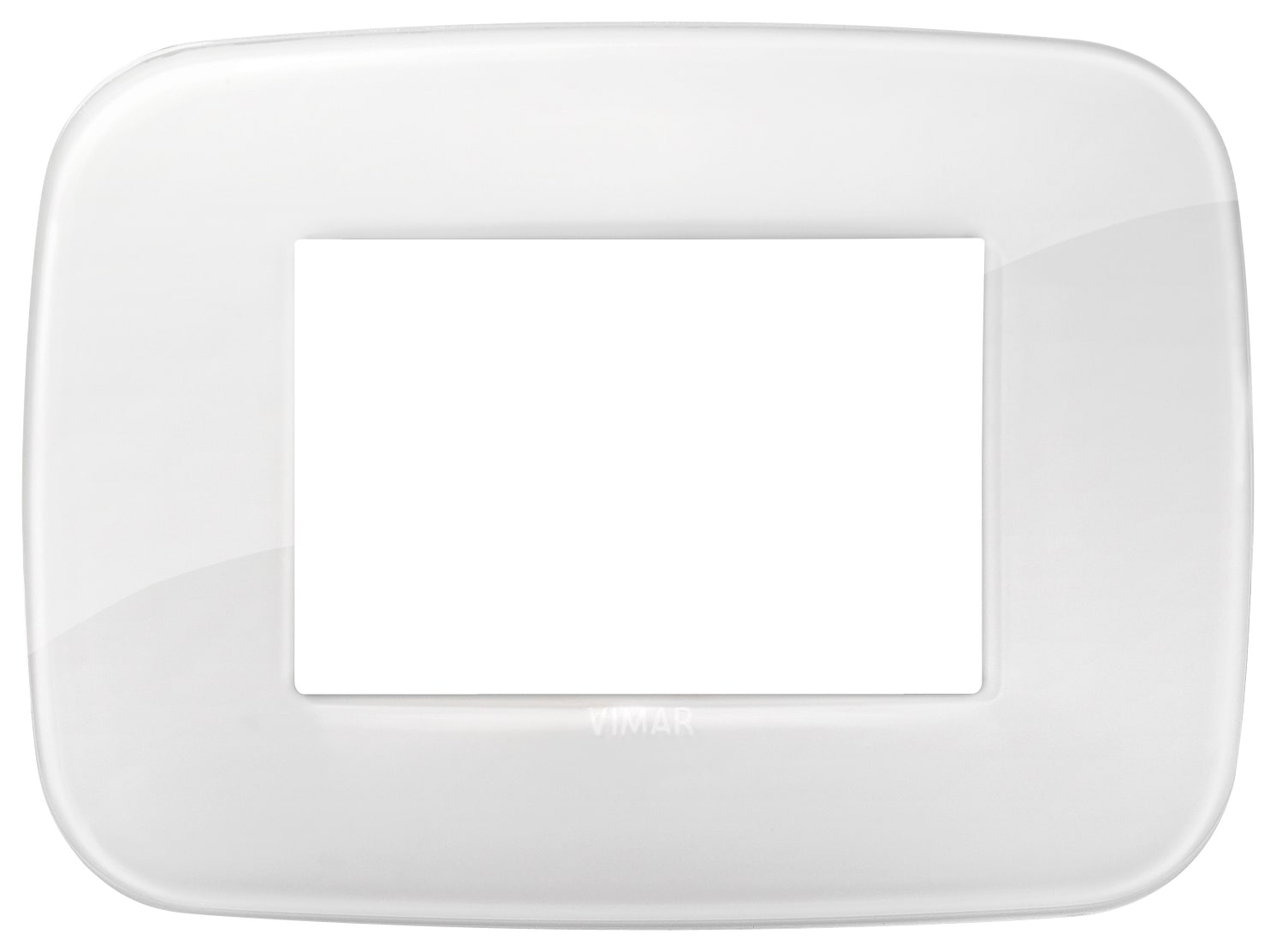 VIMAR SPA - VIW19683.B66 PLACCA ROUND 3M REFLEX GHIACCIO TOT.LOOK