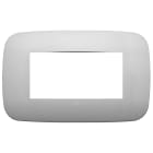 VIMAR SPA - VIW19684.23 PLACCA ROUND 4M ARGENTO MATT