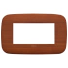 VIMAR SPA - VIW19684.52 Placca Round 4M ciliegio