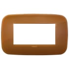 VIMAR SPA - VIW19684.62 Placca Round 4M Reflex caramel