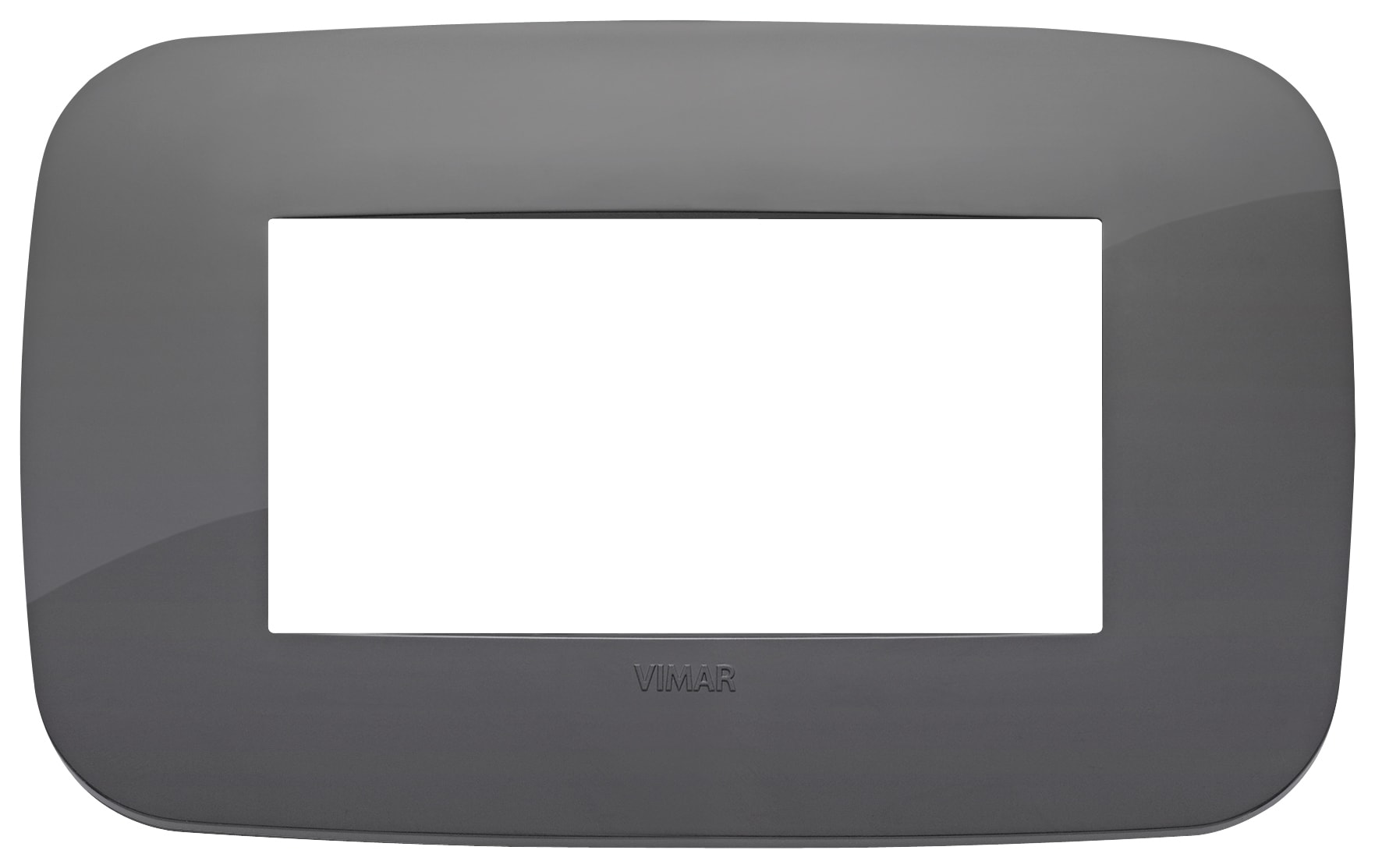 VIMAR SPA - VIW19684.82 PLACCA ROUND 4M GRIGIO