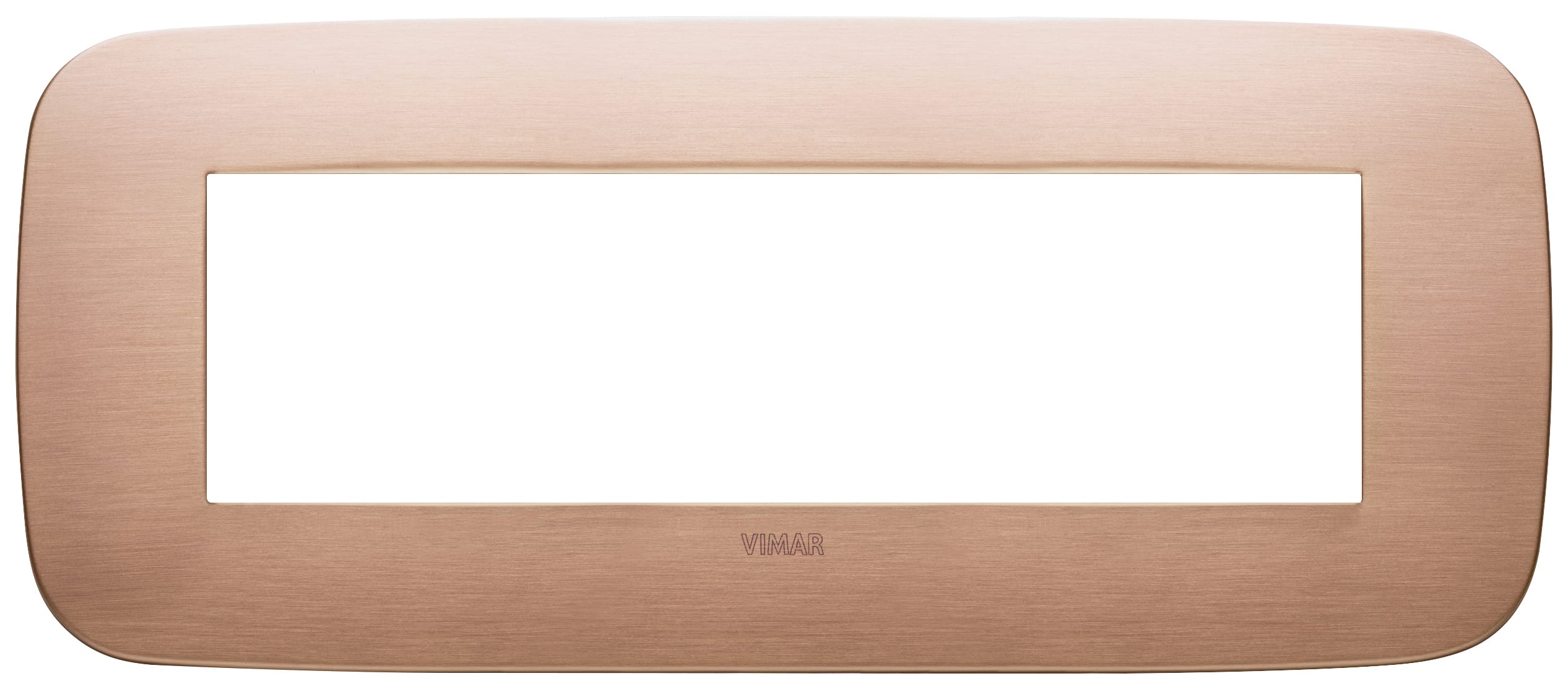 VIMAR SPA - VIW19687.11 PLACCA ROUND 7M RAME SPAZZOLATO