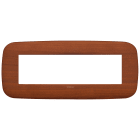 VIMAR SPA - VIW19687.52 Placca Round 7M ciliegio