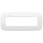 VIMAR SPA - VIW19687.AB.84 PLACCA ROUND 7M ANTIBATTERICO BIANCO