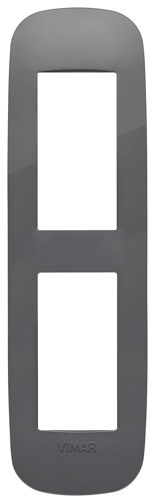 VIMAR SPA - VIW19697.82 Placca Round 2MP grigio