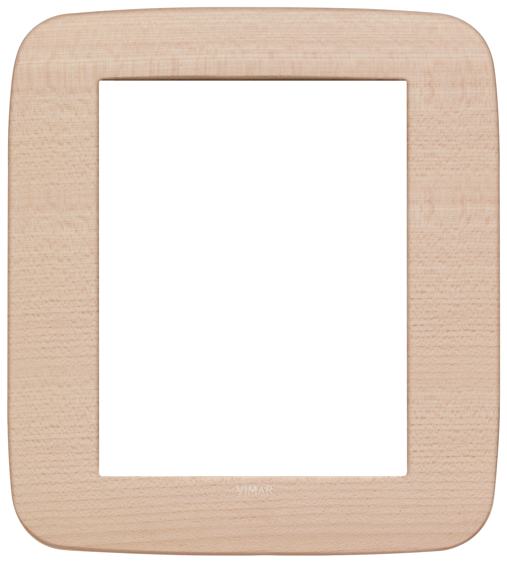 VIMAR SPA - VIW19698.53 Placca Round 8M acero