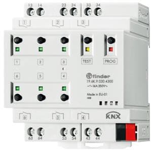 FINDER SPA FIN196K90304300 ATTUATORE KNX 6 USCITE 16A