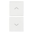 VIMAR SPA - VIW19751.2.B Due mezzi tasti 1M simboli frecce bianco