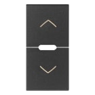 VIMAR SPA - VIW19755.2 Due mezzi tasti 1M simboli frecce grigio