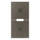 VIMAR SPA VIW19755.3.M DUE MEZZI TASTI 1M DIMMER METAL