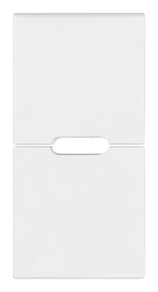 VIMAR SPA - VIW19755.B Due mezzi tasti 1M neutro pers. bianco