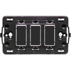 BTICINO BTI503R MAGIC - SUPPORTO A 3 POSTI MODULO 503