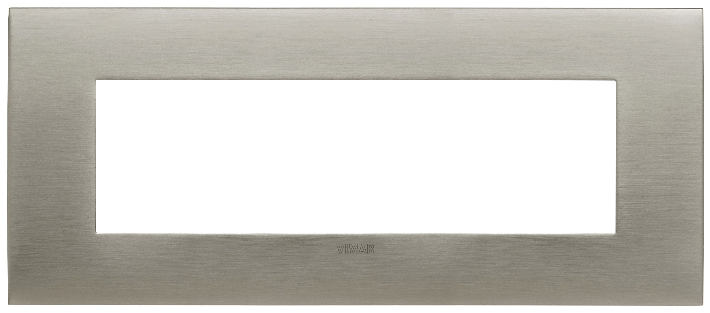 VIMAR SPA VIW19957.08 PLACCA FIT 7M ACCIAIO SPAZZOLATO