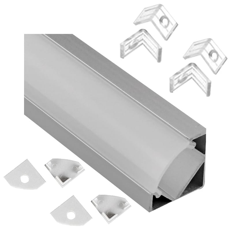 ELCART DISTRIBUTION - ERT191647400 KIT 2MT PROFILO LS45+4CLIP+4TAPPI