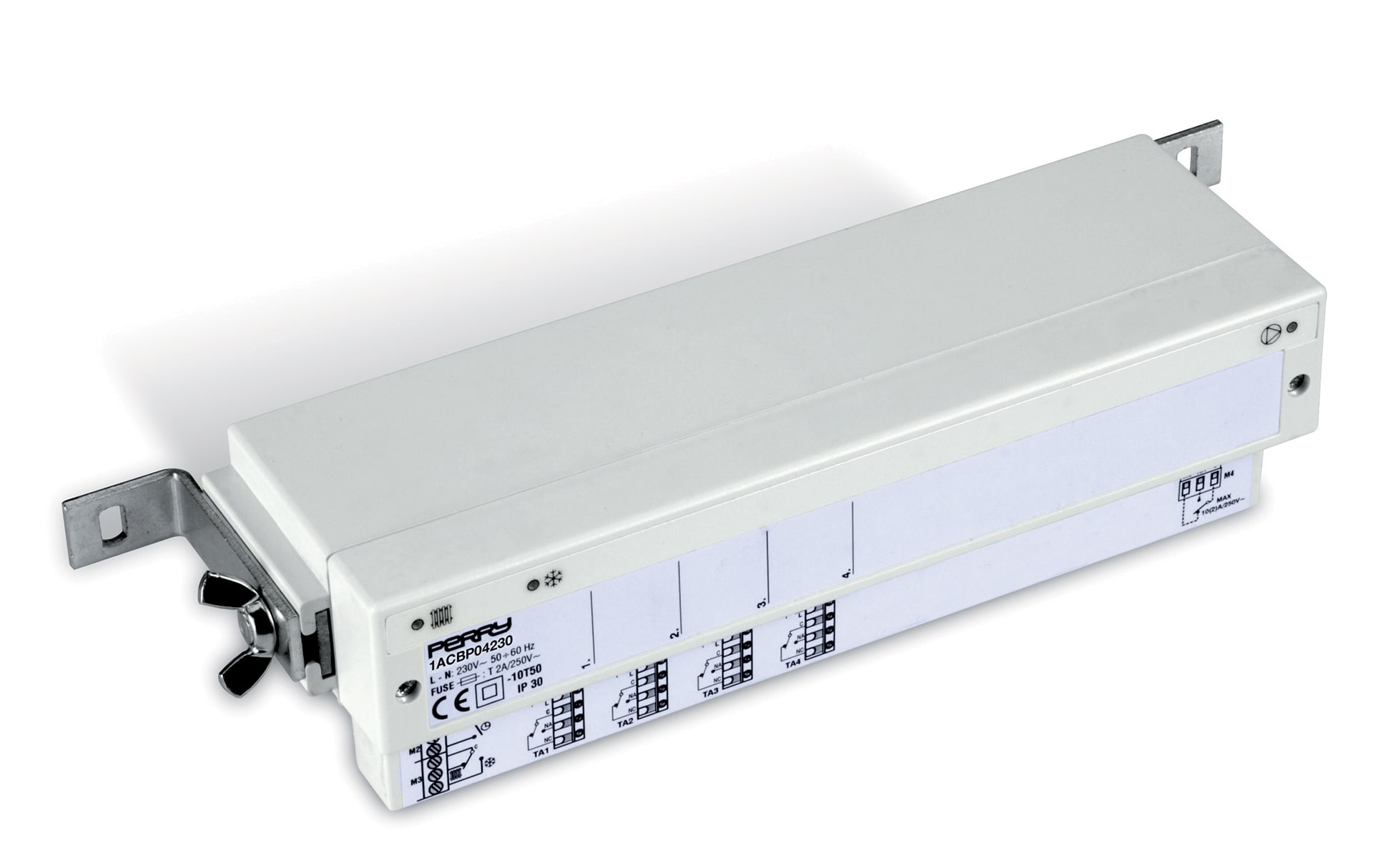 PERRY - PER1ACBP04230 BARRA COMANDO 4 ZONE 230V