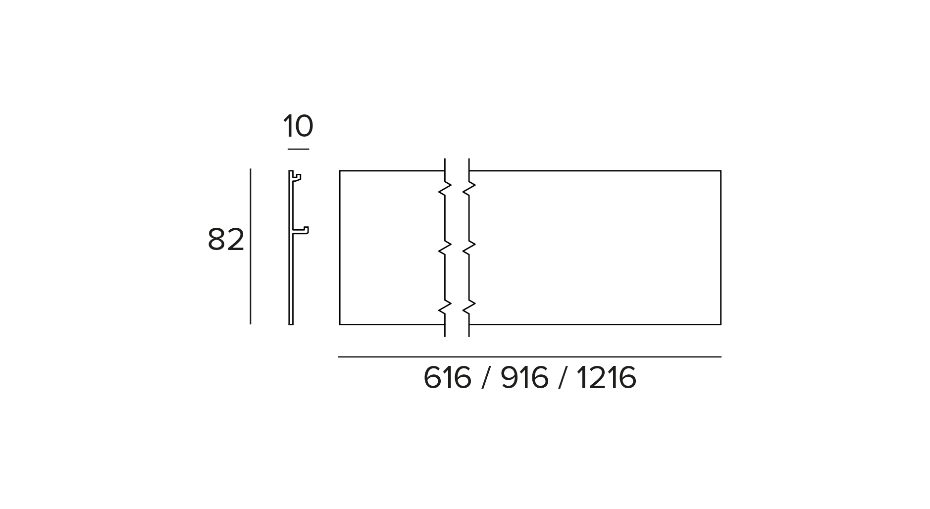 TARGETTI - TAR1E3047 JEDI PRJ ACC COVER FOR CEILING INST 1200