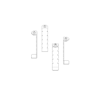 TARGETTI - TAR1E3450 ANCHORAGE UNIT 4PZ