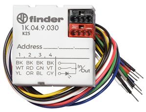 FINDER SPA - FIN1K049030 INTERFACCIA UNIVERSALE 4IN/4OUT KNX