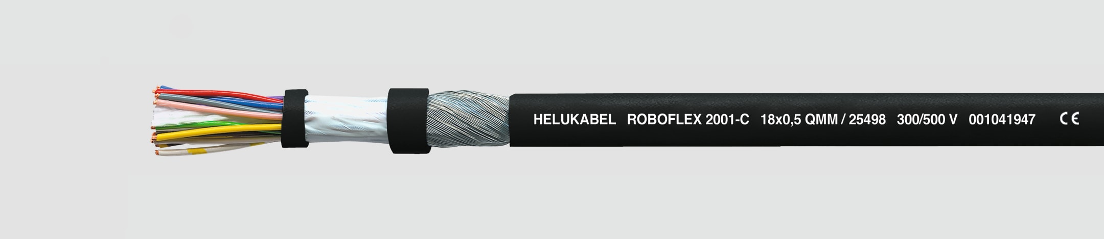 HELUKABEL ITALIA SRL - HLK25464 ROBOFLEX 2001 18G0.5 QMM BLACK