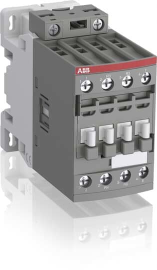 ABB SPA ABBAF38Z220020 AF38Z-22-00-20 CONT 4P 55A AC1 12-20VDC