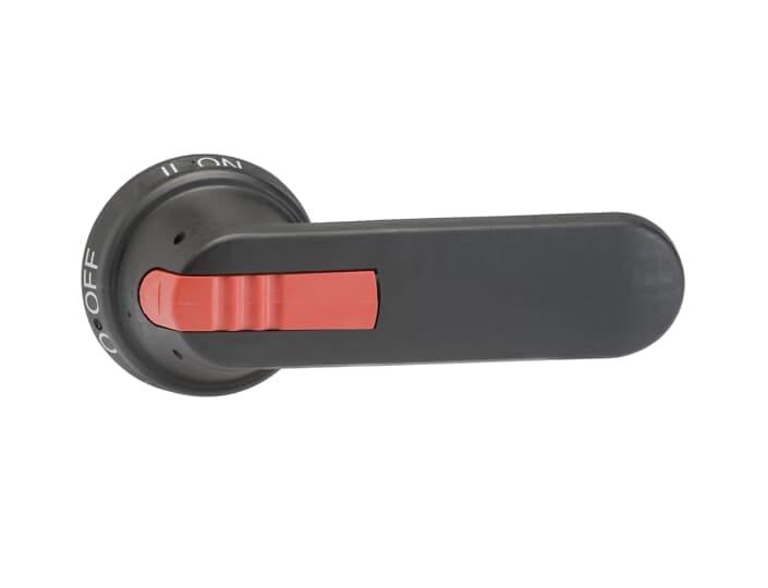 ABB SPA - ABBEO 259 5 OHB175J12E011 MANIGLIA NERA I-0-II