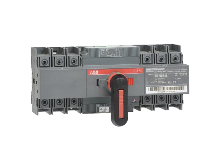 ABB SPA ABBOTM100F3CMA230V OTM100F3CMA230V COMMUTATORE 3P 100A MOTO